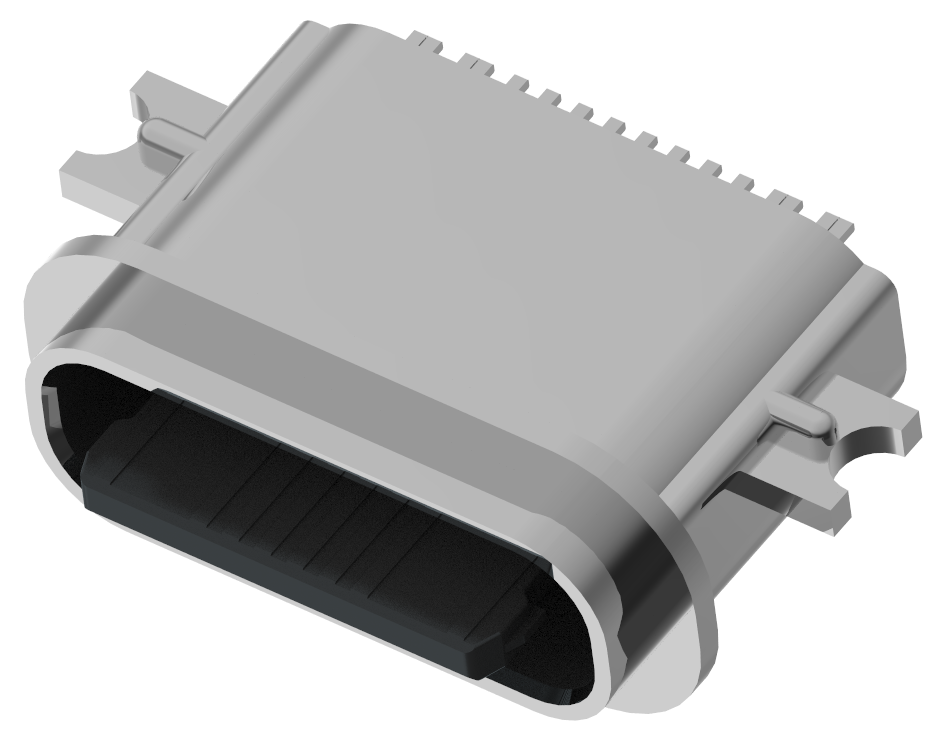 XB-ATCF-16-002 TYP C 16P Anti-Quallen Grundplatte 0.8 L=6.5mm (pulverisierte Goldschale)
